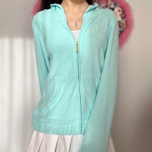 NWT Juicy Couture terry cloth hoodie